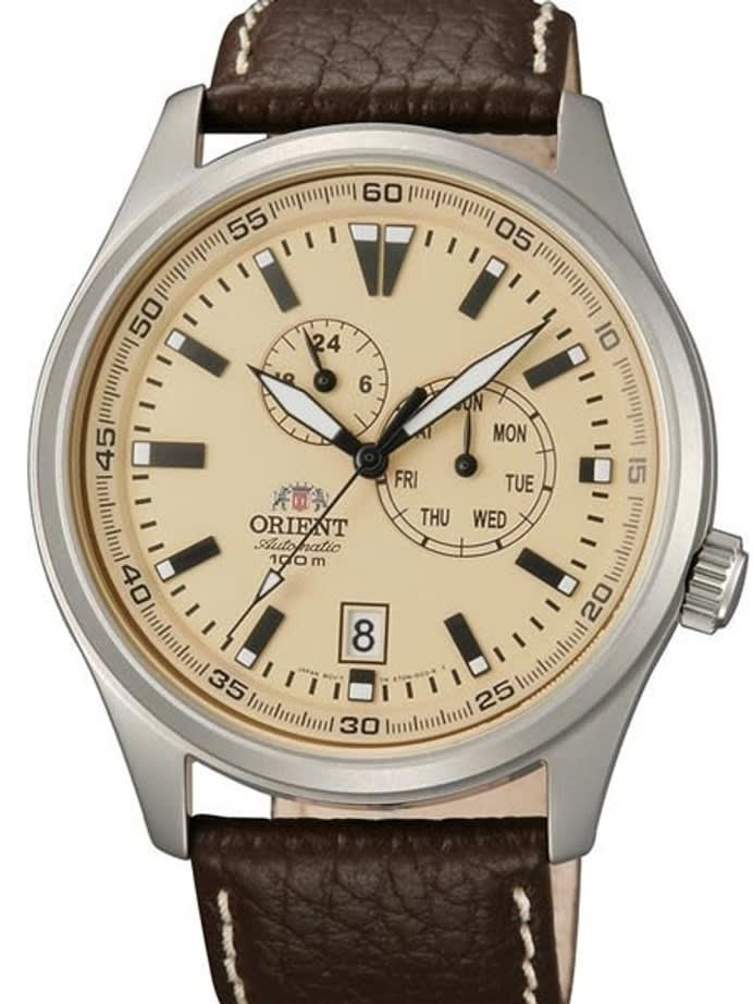 Scratch and Dent - Orient 21-Jewel Automatic Field Watch with 24-Hour Sub-Dial #SND993