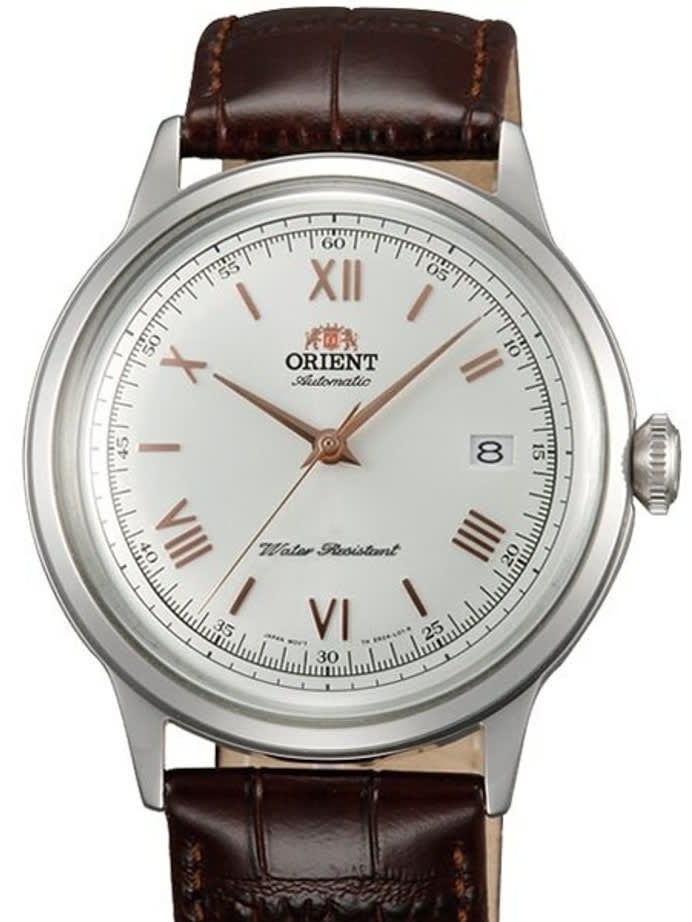 Scratch and Dent - Orient 2nd-Gen Automatic Dress Watch with White Dial, Rose Goldtone Hands #SND988