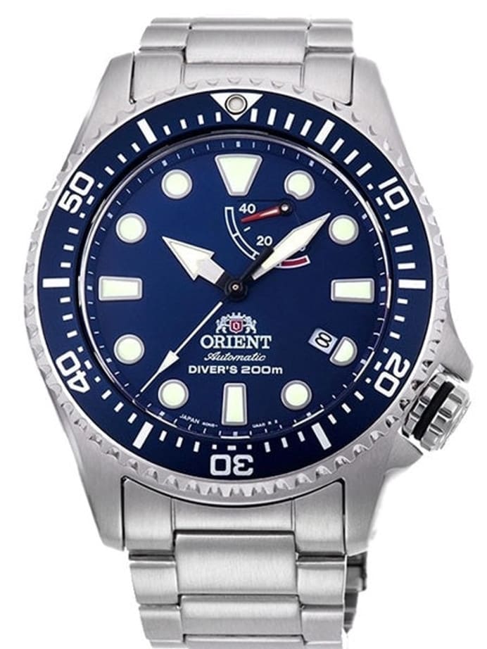 Scratch and Dent - Orient Neptune Dive Watch with Power Reserve and AR Sapphire Crystal #SND985
