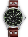 Laco 42mm Aachen Type B Dial Automatic Pilot Watch, New Sapphire Crystal #861690