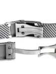 STAIB Polished Mesh Bracelet #STEEL-2784-20725APB-P (Straight End, 20mm)