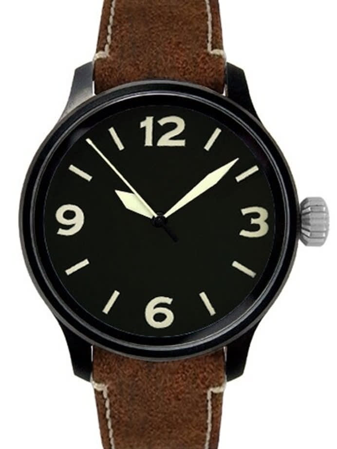 Aristo 42mm Aviator Swiss Automatic Watch with Sapphire Crystal #0H09