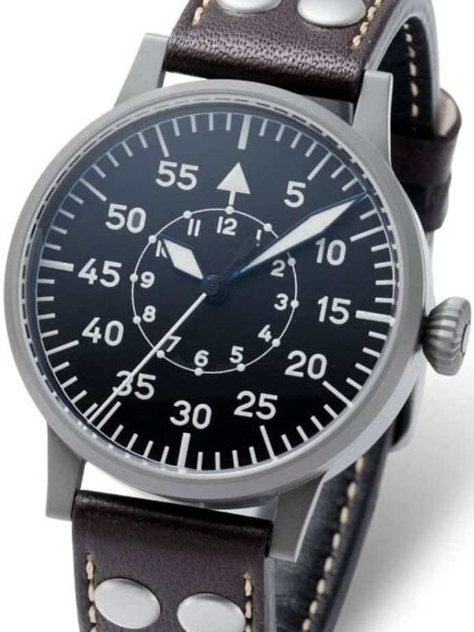 Laco Friedrichshafen Type B Dial Swiss Automatic Pilot Watch with Sapphire Crystal #861753