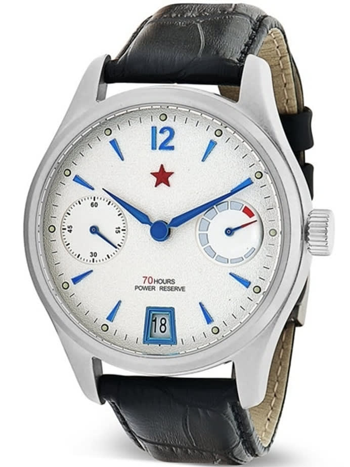 Red Star Automatic Watch with 70-Hour Power Reserve, Sapphire Crystal #7799G-A