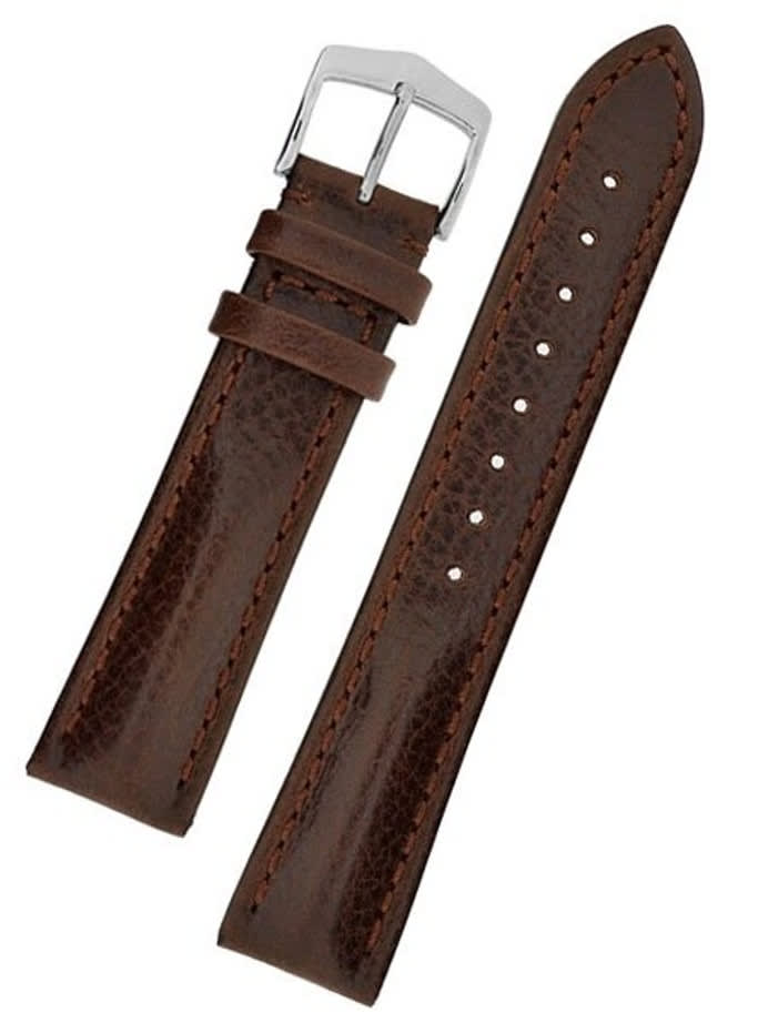 Hirsch Lucca Brown Tuscan Leather Watch Strap #049020-10