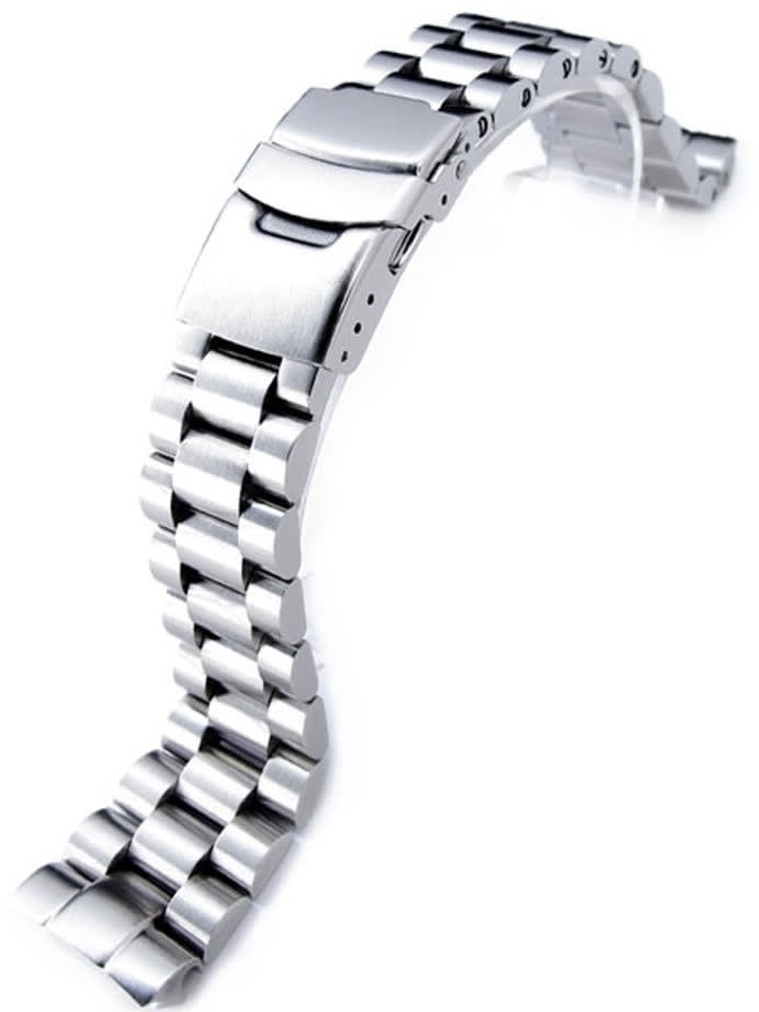 Strapcode 22mm Endmill 316L Stainless Steel Watch Bracelet for Seiko New Turtles SRP777 & PADI SRPA21 Diver #SS221803B045