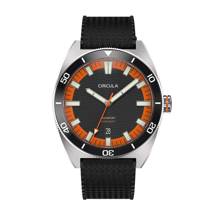 Circula AquaSport II Automatic Diver with Grey Dial #AE-ST-GS