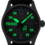 AVI-8 Spitfire Type 300 VE-Day 80th LE Valour Midnight Watch #AV-4073-01