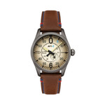 AVI-8 Spitfire Type 300 VE-Day 80th LE Valour Canvas Watch #AV-4073-02