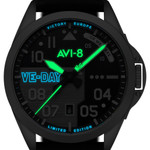 AVI-8 P-51 Mustang Patriot VE-Day 80th LE Victory Shadow Watch #AV-4082-03