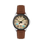 AVI-8 P-51 Mustang Patriot VE-Day 80th LE Victory Cream Watch #AV-4082-04