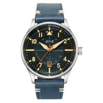 AVI-8 Hawker Hurricane Kent Automatic Sussex with Blue Dial #AV-4094-02