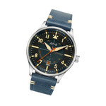 AVI-8 Hawker Hurricane Kent Automatic Sussex with Blue Dial #AV-4094-02