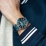AVI-8 Hawker Hurricane Kent Automatic Sussex with Blue Dial #AV-4094-02