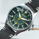 AVI-8 Hawker Hurricane Kent Automatic Hampshire with Green Dial #AV-4094-03