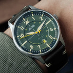 AVI-8 Hawker Hurricane Kent Automatic Hampshire with Green Dial #AV-4094-03