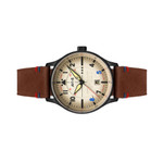 AVI-8 Hawker Hurricane VE-Day 80th LE Vanguard Beige Watch #AV-4094-06