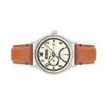 AVI-8 McKellar Dual Time Watch with Ivory Dial #AV-4101-0C