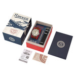 AVI-8 McKellar Dual Time Watch with Ivory Dial #AV-4101-0C