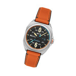 AVI-8 Bell X-1 Machbuster Automatic Graphite Black Dial #AV-4115-01