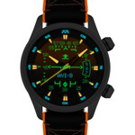 AVI-8 Hawker Harrier HUD Automatic with Gradient Orange Dial #AV-4117-03