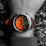 AVI-8 Hawker Harrier HUD Automatic with Gradient Orange Dial #AV-4117-03
