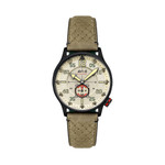 AVI-8 Hawker Typhoon Baldwin Automatic Dark Khaki Dial #AV-4119-04
