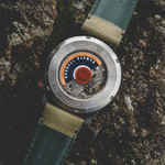 AVI-8 Hawker Typhoon Baldwin Automatic Dark Khaki Dial #AV-4119-04