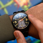 AVI-8  FLYBOY Capcom 1942 Automatic Pixel LE Midnight Ace #AV-4121-33