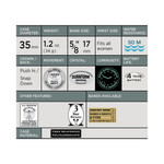 Bertucci M-2RA Women's Field Watch with Aquamarine Dial #18510