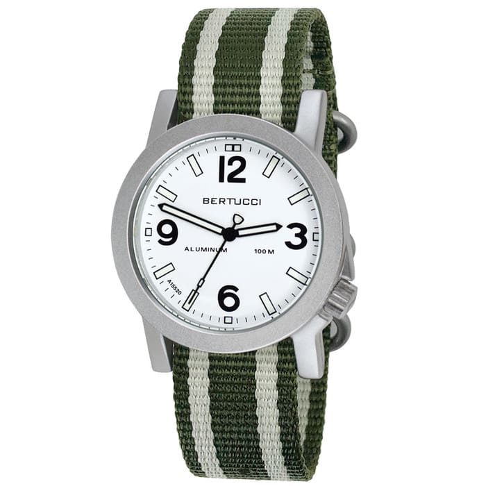 Bertucci A-6A Experior Tempo sport-field watch with light weight 40mm case #16521