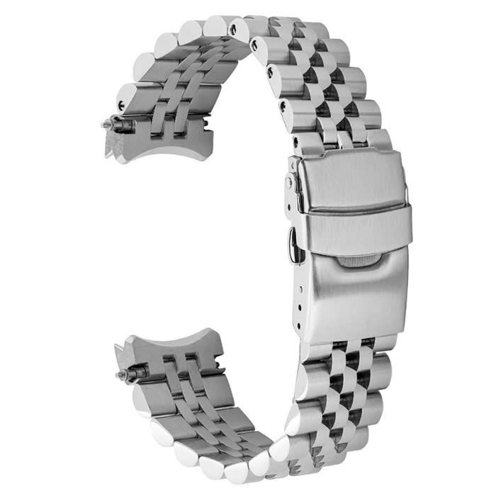 Islander 20mm Brushed and Polished Bracelet for Seiko 39mm Speedtimer #BRAC-113