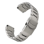 Islander 20mm Brushed Solid-Link Watch Bracelet for Seiko Monster #BRAC-114
