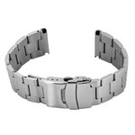 Islander 20mm Universal Fit Brushed Solid-Link Watch Bracelet #BRAC-27