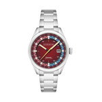 Cadola Paddock Automatic Watch with Deep Red Dial #CD-1037-55