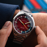 Cadola Paddock Automatic Watch with Deep Red Dial #CD-1037-55