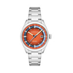 Cadola Paddock Automatic Watch with Burnt Orange Dial #CD-1037-66
