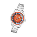 Cadola Paddock Automatic Watch with Burnt Orange Dial #CD-1037-66