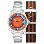 Cadola Paddock Automatic Watch with Burnt Orange Dial #CD-1037-66