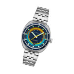 Cadola Giulia Suprema Automatic Watch with Dark Slate Blue Dial #CD-1044-33