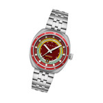Cadola Giulia Suprema Automatic Watch with Metallic Red Dial #CD-1044-44