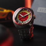 Cadola Giulia Suprema Automatic Watch with Metallic Red Dial #CD-1044-44