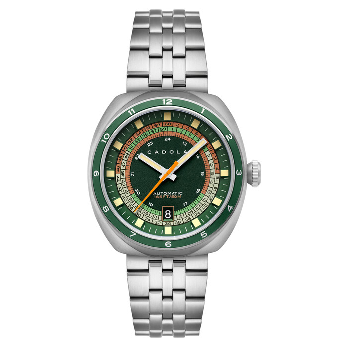 Cadola Giulia Suprema Automatic Watch with Evergreen Dial #CD-1044-55