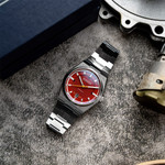 Cadola Lydden Hill Automatic Bumper Red Dial #CD-1056-44