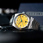 Cadola Lydden Hill Automatic Headlight Yellow Dial #CD-1056-55