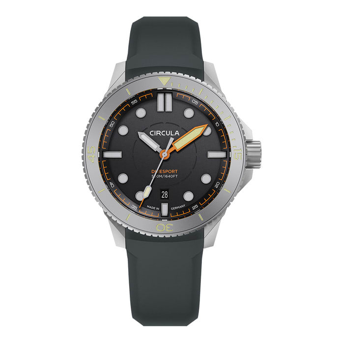Circula DiveSport Titanium Automatic Dive Watch with Black Dial #DE-TR-ST