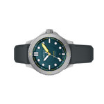 Circula DiveSport Titanium Automatic Dive Watch with Petrol Dial #DE-TR-PT
