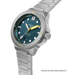 Circula DiveSport Titanium Automatic Dive Watch with Petrol Dial #DE-TR-PT