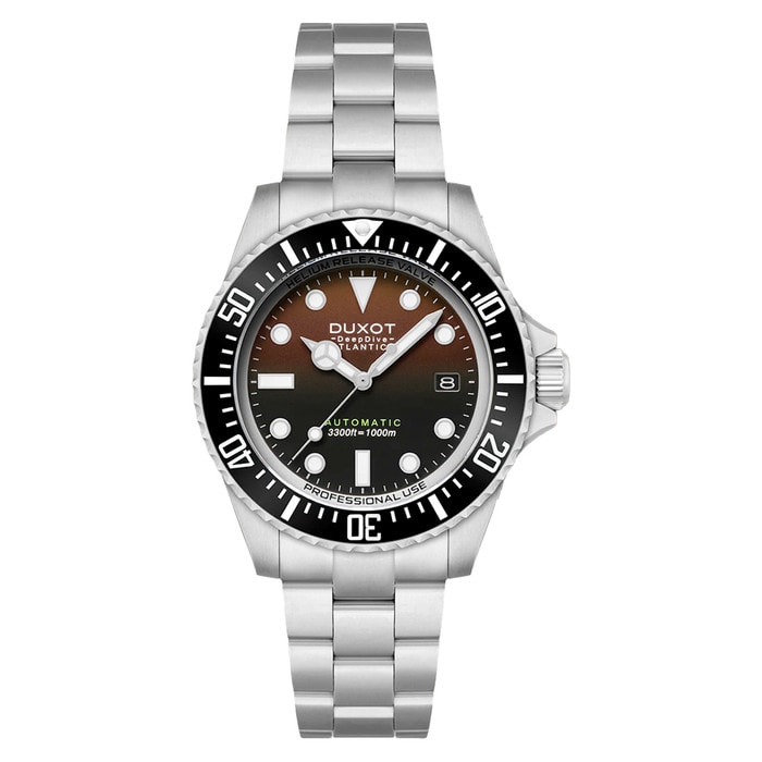 Duxot Atlantica Deep Dive Automatic Limited Edition Cacao Brown Dial #DX-2066-44