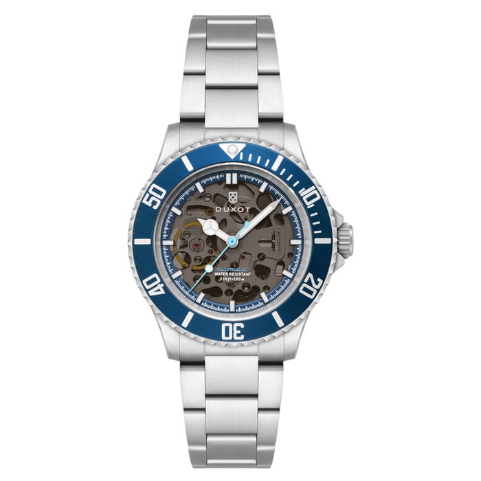 Duxot Atlantica Skeleton Automatic Blue #DX-2067-22